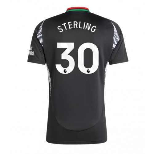 Fotbalové Dres Arsenal Raheem Sterling #30 Venkovní 2024-25 Krátký Rukáv